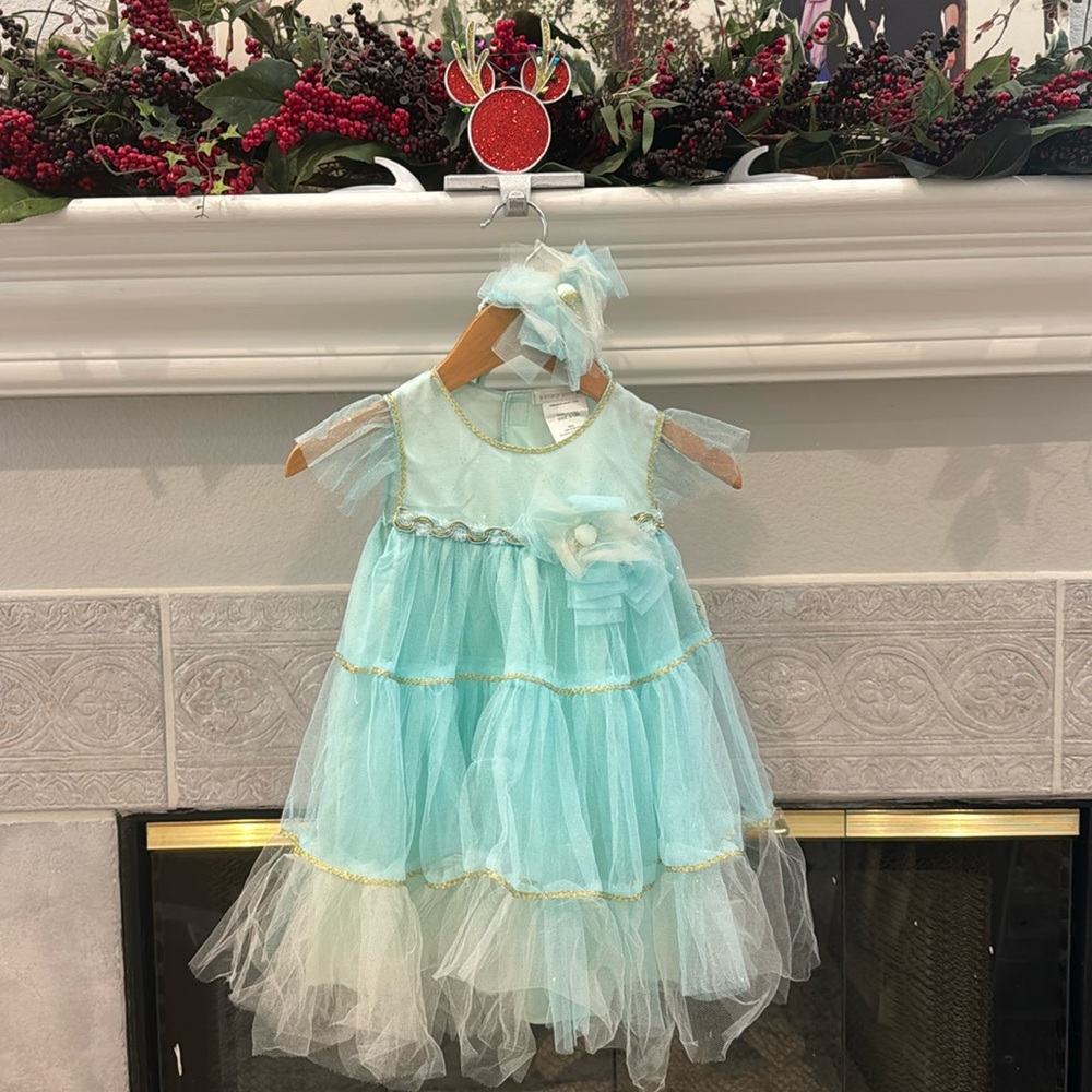 NEW: 6-12M Pottery Barn Kids Halloween Baby Flapper Costume